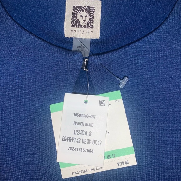 Anne Klein NWT size 8 dress - Picture 3 of 9